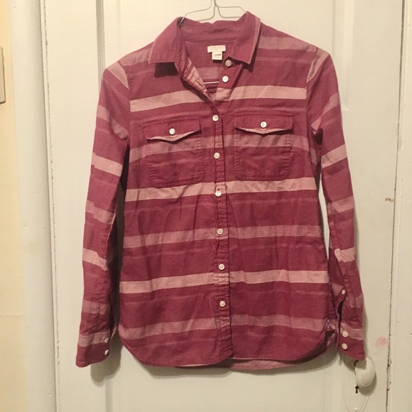 J. Crew Striped Button-Up - Picture 2 of 4